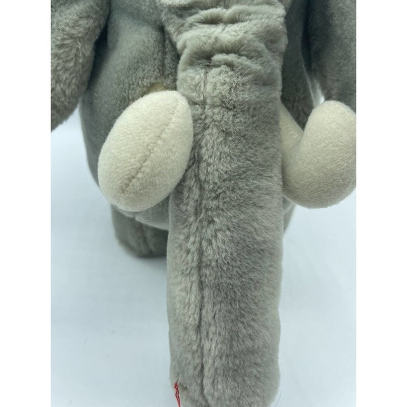 Animal Crackers Eugene Elephant Plush Stuffed Animal Vintage 1985 10" Toy Doll - Picture 4 of 12
